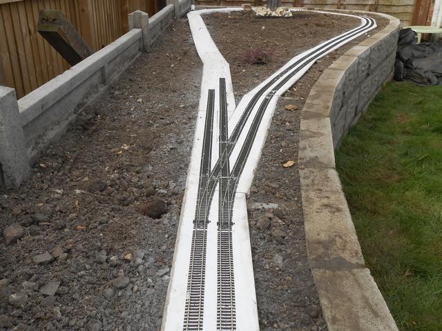 Tracklaying starts - double junction