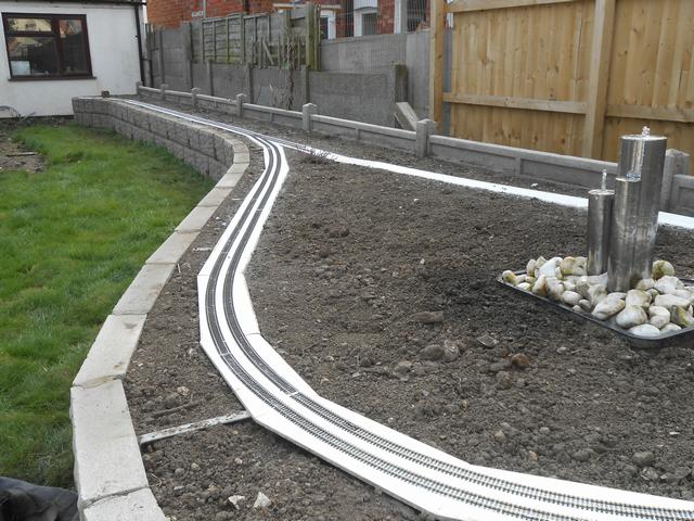 Tracklaying continues