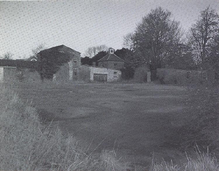 The site of the old canteen today