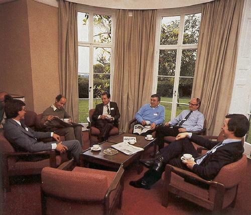 Networking in the lounge